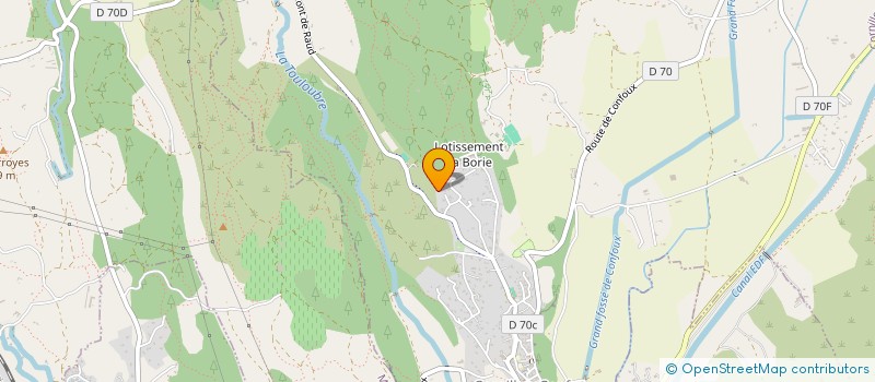localisation de l'entreprise BARTINVEST à CORNILLON-CONFOUX