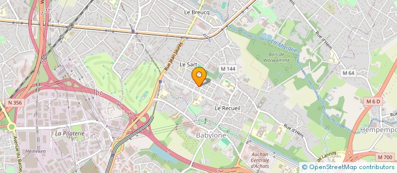 localisation de l'entreprise BARTKOWIAK JULIEN ET FRANCOIS ISABELLE à VILLENEUVE-D'ASCQ