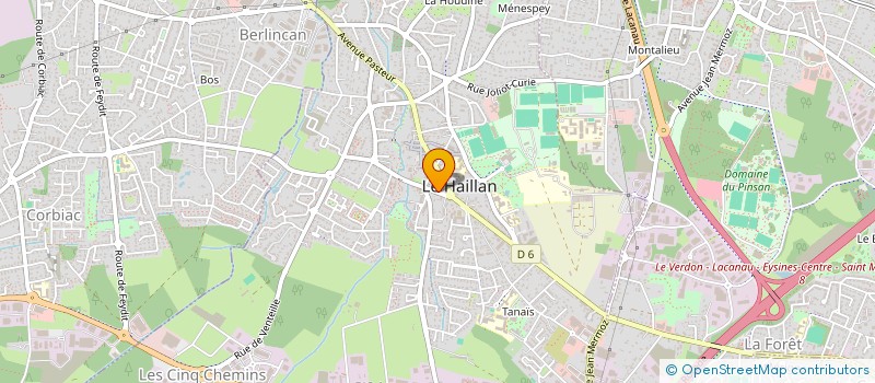 localisation de l'entreprise BARTMEN  LE HAILLAN