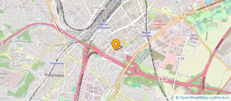 localisation de l'entreprise BARTO FRATE à PALAISEAU