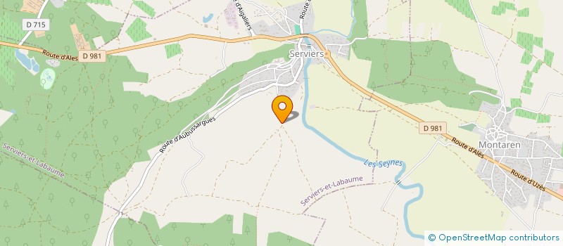 localisation de l'entreprise BARTOK 2007  SERVIERS-ET-LABAUME