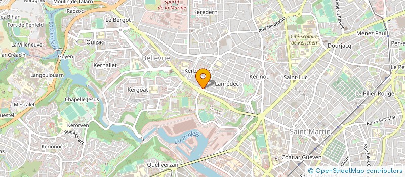 localisation de l'entreprise BARTOLALAN à BREST