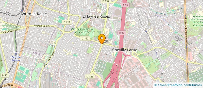 localisation de l'entreprise BARTOLO  CHEVILLY-LARUE