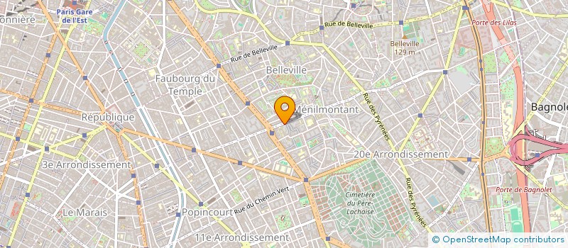 localisation de l'entreprise BARTOLO EURL  PARIS