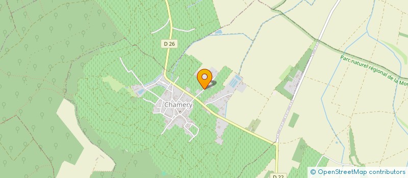 localisation de l'entreprise BARTONIEN  CHAMERY