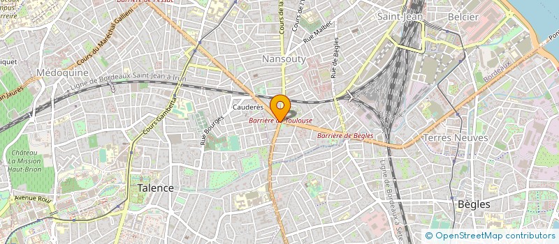 localisation de l'entreprise BARTOU à BORDEAUX