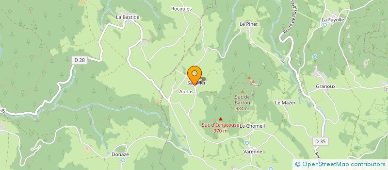 localisation de l'entreprise BARTOUT-SUN  CHAMALIERES-SUR-LOIRE