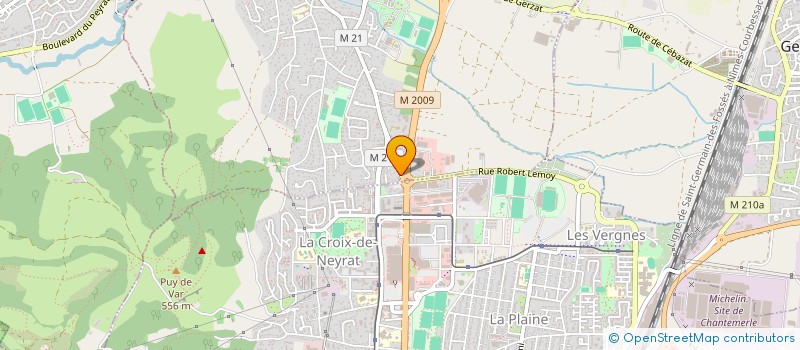 localisation de l'entreprise BARTOVI  CEBAZAT