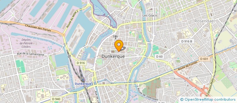 localisation de l'entreprise BARTOYA à DUNKERQUE