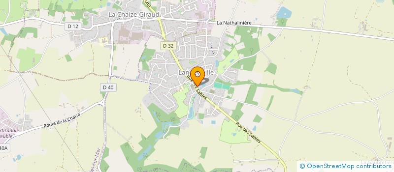 localisation de l'entreprise BARTP à LANDEVIEILLE