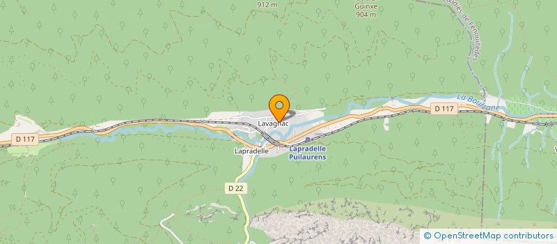 localisation de l'entreprise BARTRINA à PUILAURENS