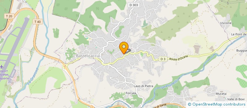 localisation de l'entreprise BARTULETU à BASTELICACCIA