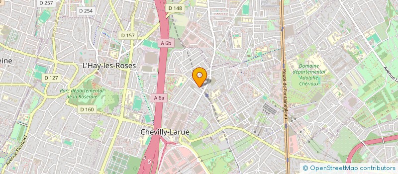 localisation de l'entreprise BARUK  L'HAY-LES-ROSES