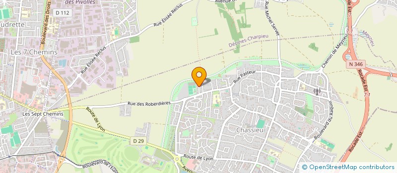 localisation de l'entreprise BARUKERA  CHASSIEU