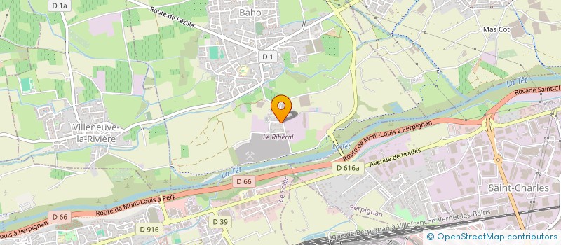 localisation de l'entreprise BARVER  BAHO