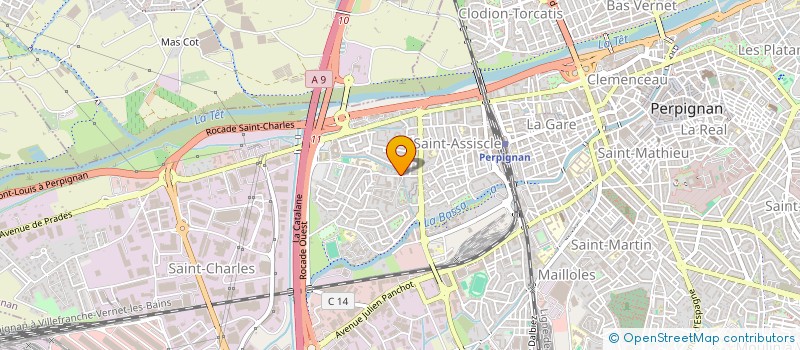 localisation de l'entreprise BARVIX  PERPIGNAN