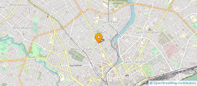 localisation de l'entreprise BARWAAQO à NANTES