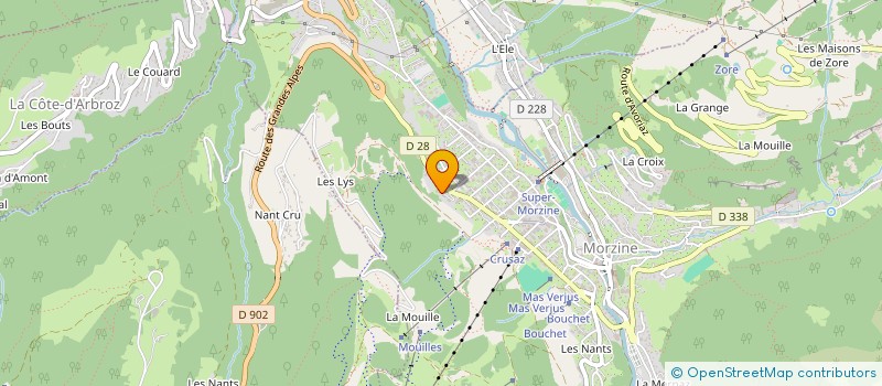 localisation de l'entreprise BARWELLSKI  MORZINE