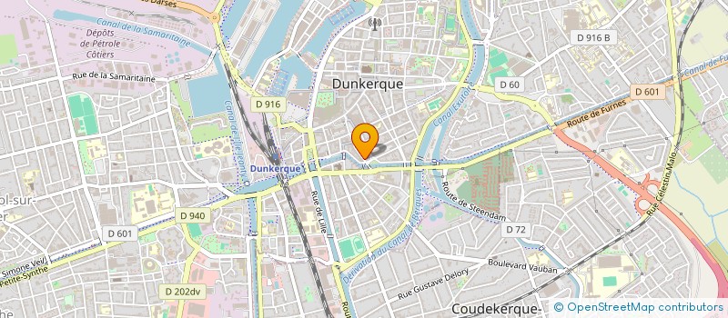 localisation de l'entreprise BARY à DUNKERQUE