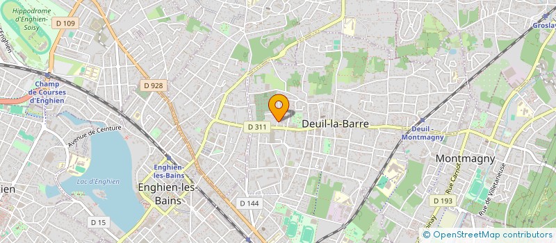 localisation de l'entreprise BARYA  DEUIL-LA-BARRE