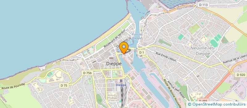 localisation de l'entreprise BARYCE à DIEPPE