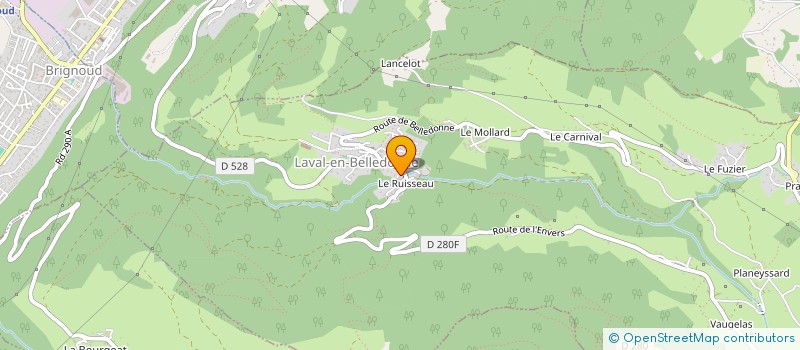 localisation de l'entreprise BARYCENTRE à MEYLAN