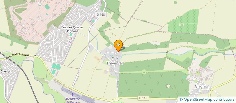 localisation de l'entreprise BARYFILM  THIVERVAL-GRIGNON