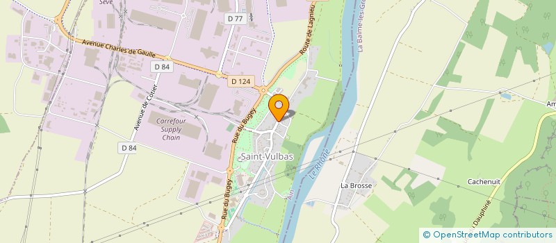 localisation de l'entreprise BARYMO RENOV & CONSTRUCTION  SAINT-VULBAS