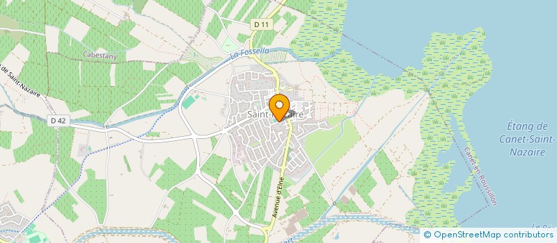 localisation de l'entreprise BARYUM 2  SAINT-NAZAIRE