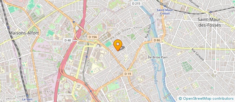 localisation de l'entreprise BARZAC à CRETEIL