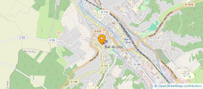 localisation de l'entreprise BARZIK55  BAR-LE-DUC