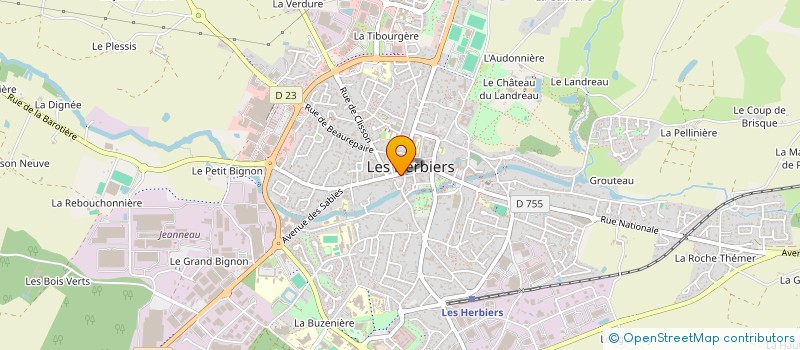 localisation de l'entreprise BARZILAI à LES HERBIERS