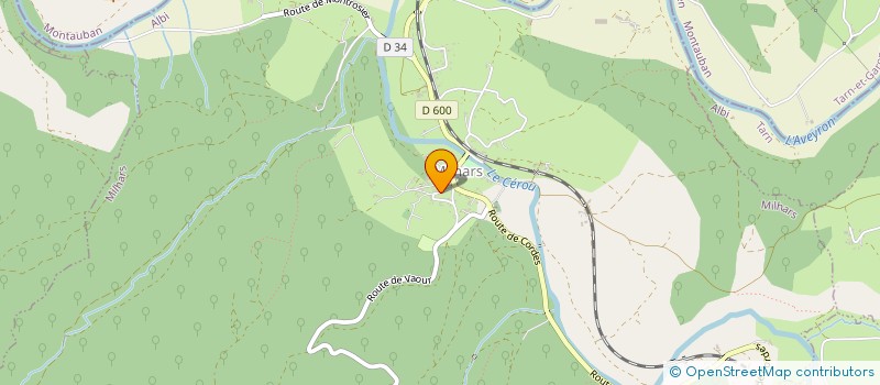 localisation de l'entreprise BARZOI  VINDRAC-ALAYRAC