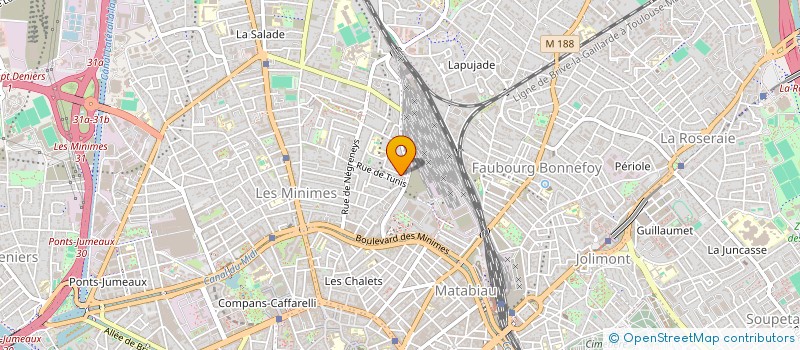 localisation de l'entreprise BARZOLOGIE  TOULOUSE