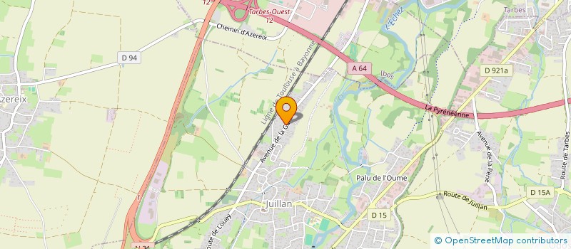 localisation de l'entreprise BARZU FRERES  JUILLAN