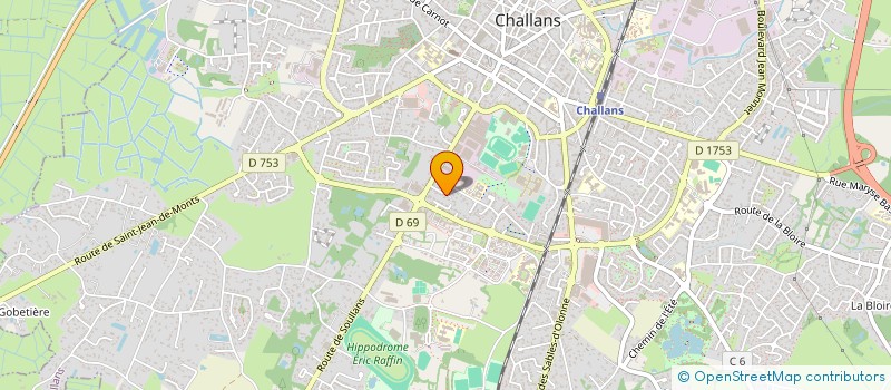 localisation de l'entreprise BAS à CHALLANS