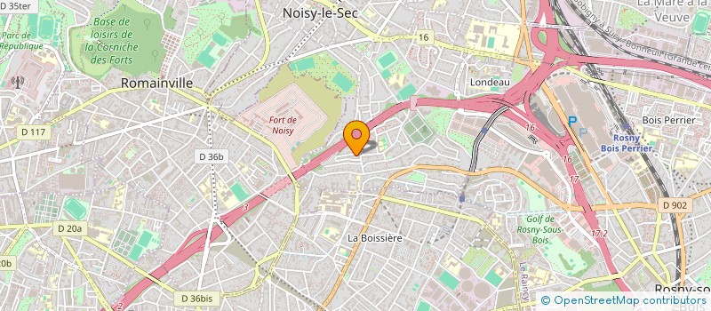 localisation de l'entreprise BAS à NOISY-LE-SEC