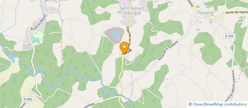 localisation de l'entreprise BAS ADOUR CERAMIQUE à SAINT-GEOURS-D'AURIBAT