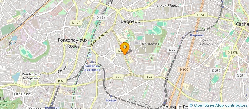 localisation de l'entreprise BAS ANDIAMO  BAGNEUX