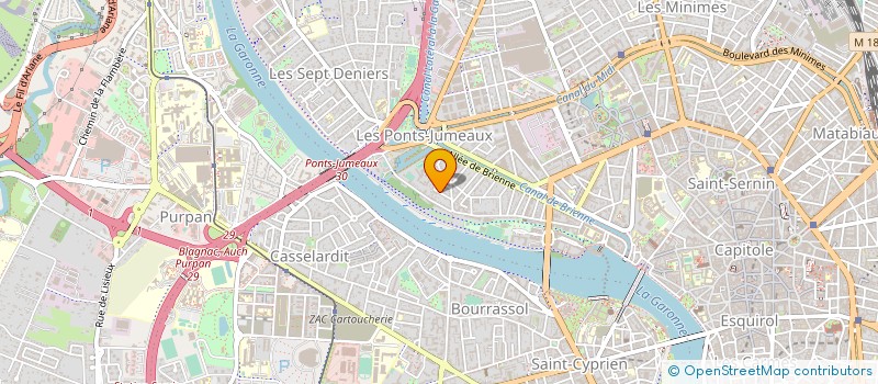 localisation de l'entreprise BAS ARMAGNAC à TOULOUSE