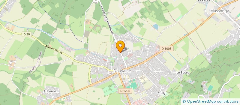 localisation de l'entreprise BAS'CH AUTO à DOUVAINE