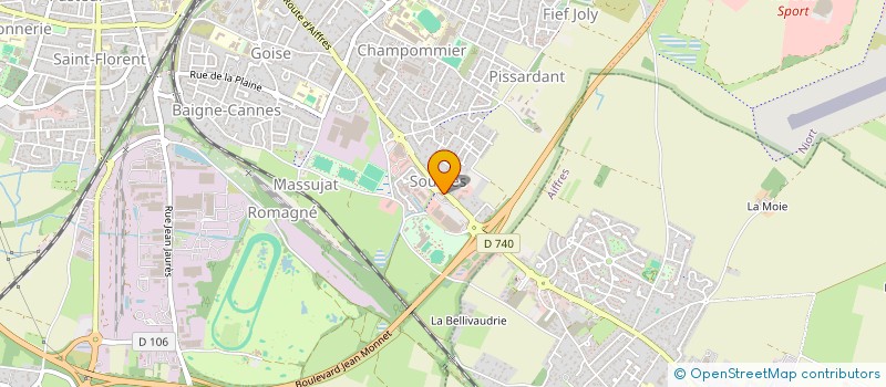 localisation de l'entreprise BAS DU FIEF JOLY  NIORT