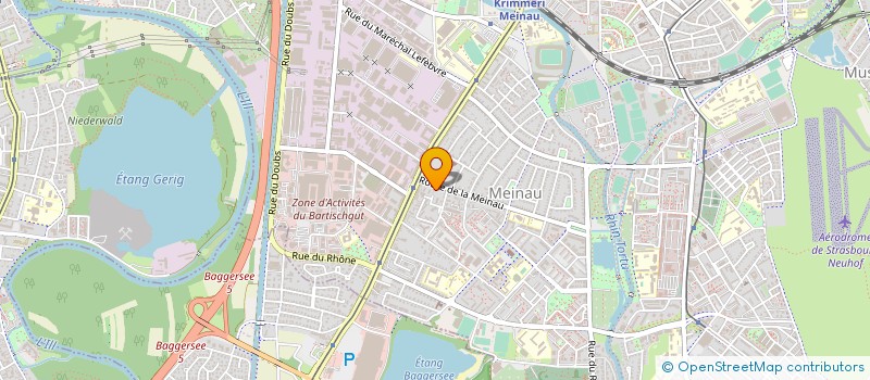 localisation de l'entreprise BAS DU FORT à STRASBOURG