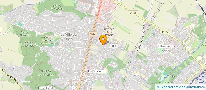 localisation de l'entreprise BAS FOLLET à LONGPONT-SUR-ORGE