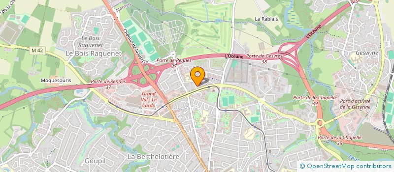localisation de l'entreprise BAS'IMMO à NANTES