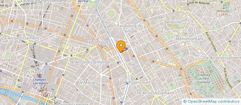 localisation de l'entreprise BAS MALEPART ET SANTONI  PARIS