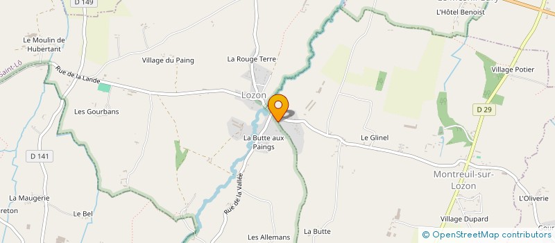 localisation de l'entreprise BAS SERVICES à MONTREUIL-SUR-LOZON