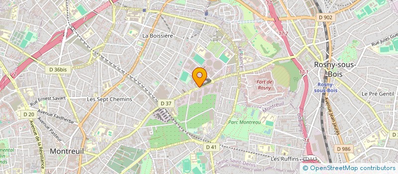 localisation de l'entreprise BAS TECK à MONTREUIL