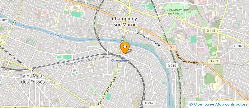 localisation de l'entreprise BASA à SAINT-MAUR-DES-FOSSES