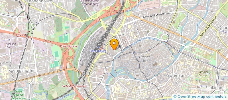 localisation de l'entreprise BASAK  STRASBOURG